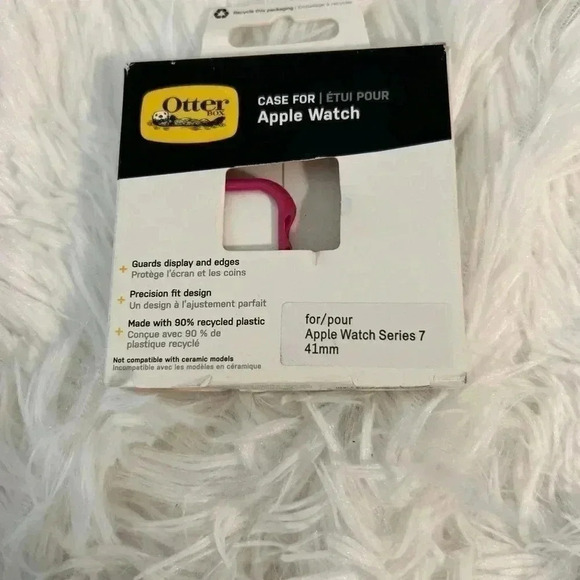 Otter box Apple Watch Series 7 41 mm case protector. New pink, and red. - Picture 7 of 12